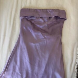 Princess Polly Elegant Purple Strapless Dress